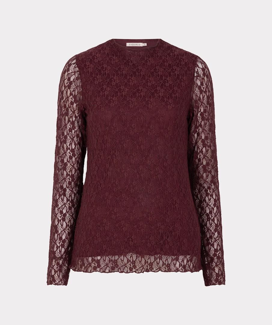 EsQualo Longsleeve F26.30504 Rood 1
