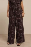 Studio Anneloes Pantalon Grace Paisley Bruin 1
