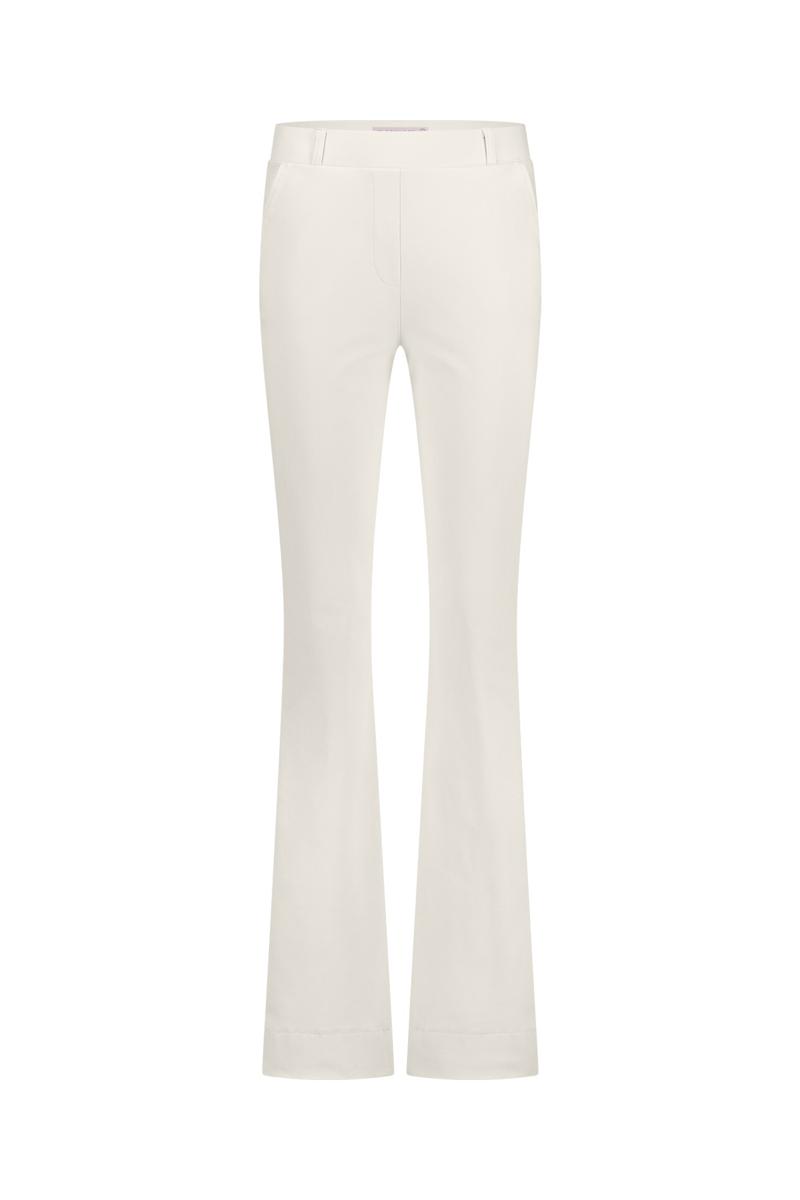 Studio Anneloes Pantalon Flair Bonded Off-White 2