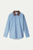POM Amsterdam Blouse SP9709 Blauw 2