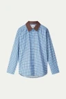POM Amsterdam Blouse SP9709 Blauw 2
