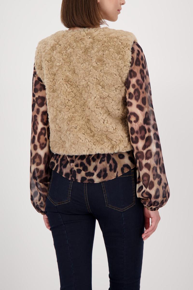 Monari Gilet 809163 Beige 3