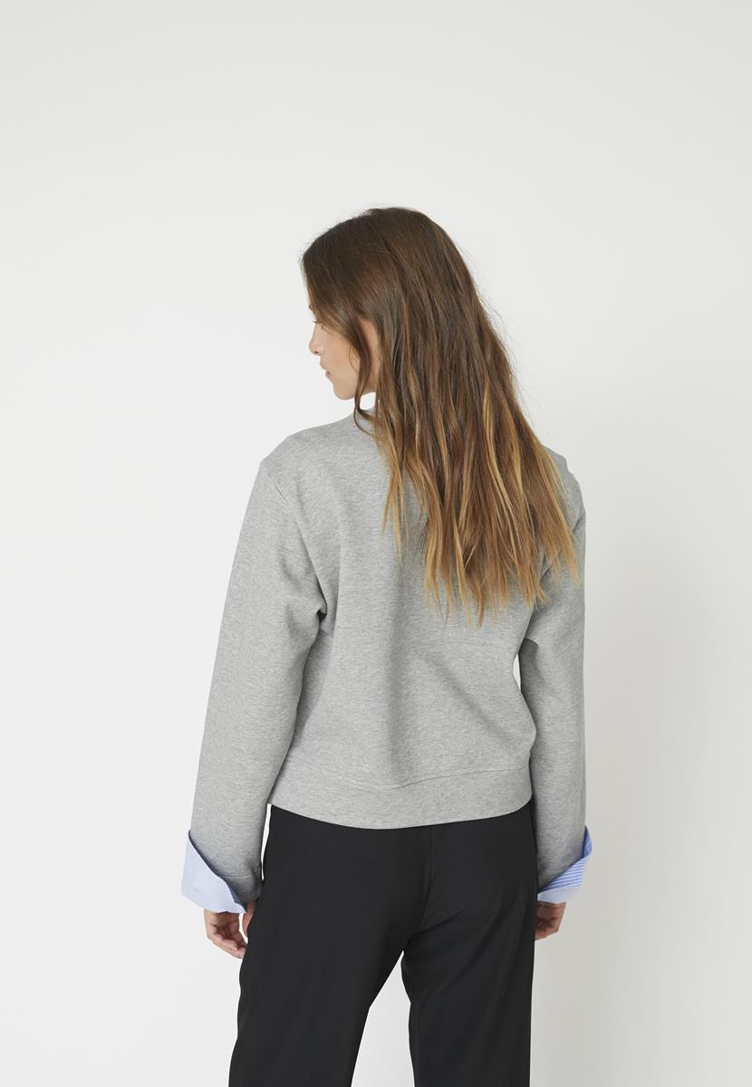 Co'Couture Sweater Daniella Grijs 3
