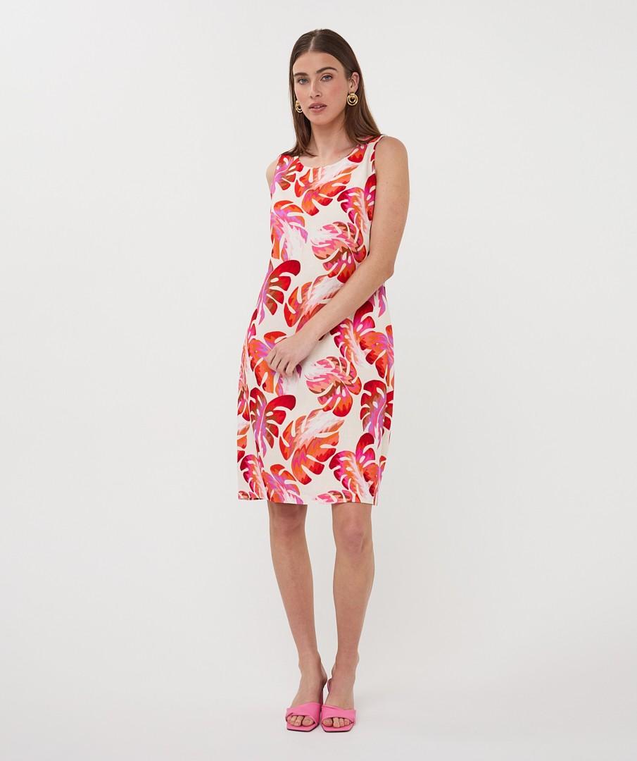 EsQualo Jurk HS26.10206 Rood 6