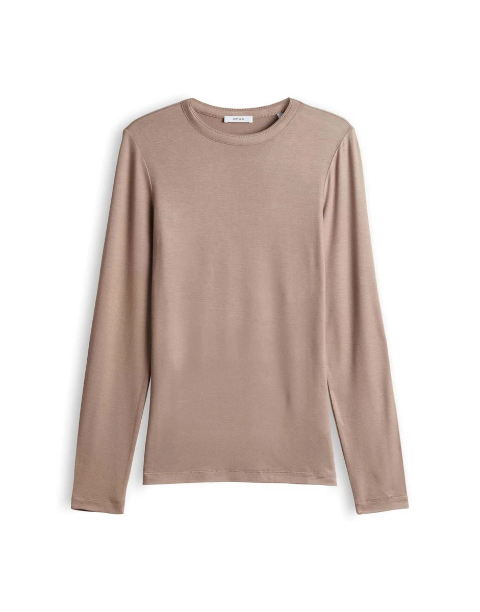 OPUS T-Shirt 10455013429106 Bruin 1