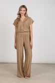 NUKUS Pantalon Merel Bruin 5
