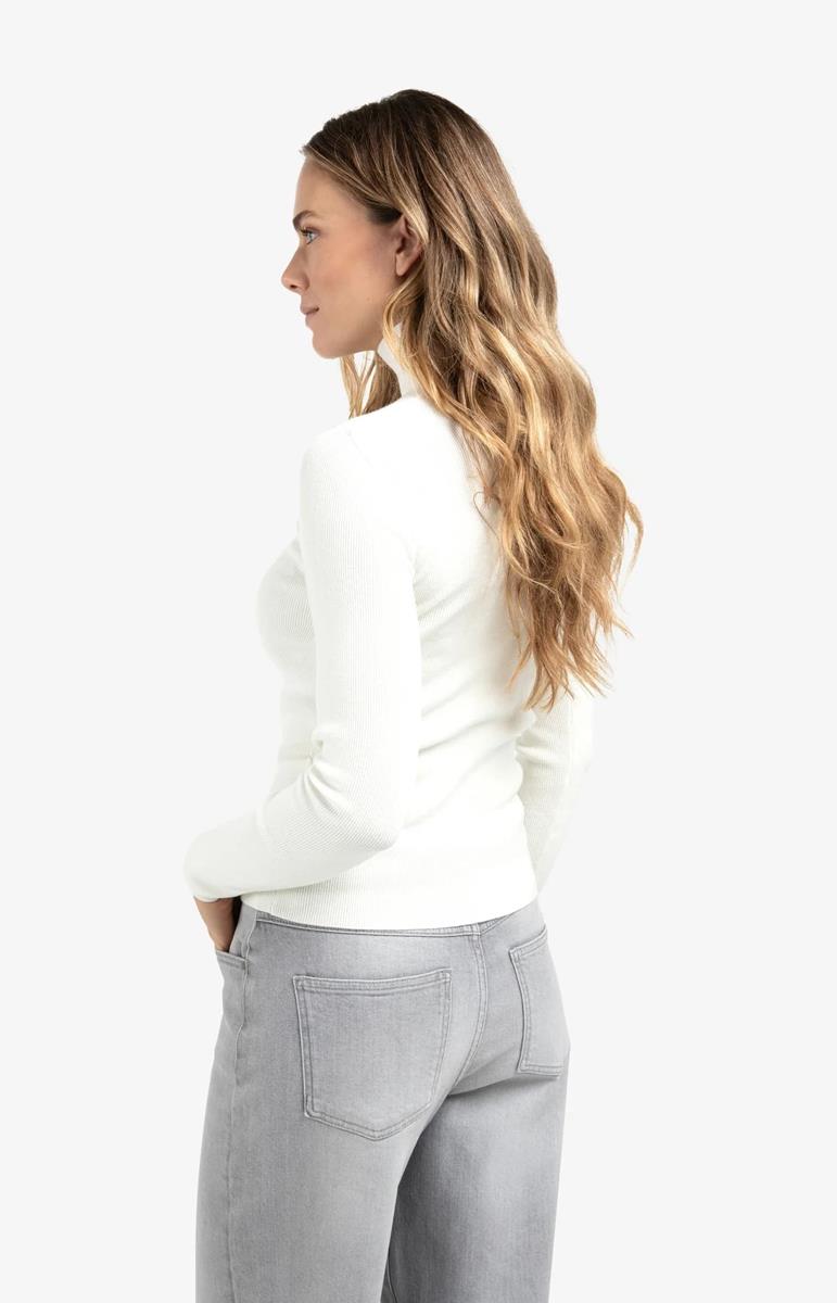 YAYA Trui 01-000517-510 Off-White 3