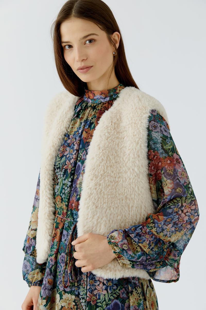 Oui Gilet 0098077 Off-White 4