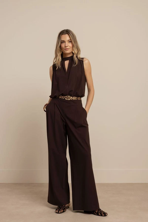 Studio Anneloes Jumpsuit Jenna Bruin 1
