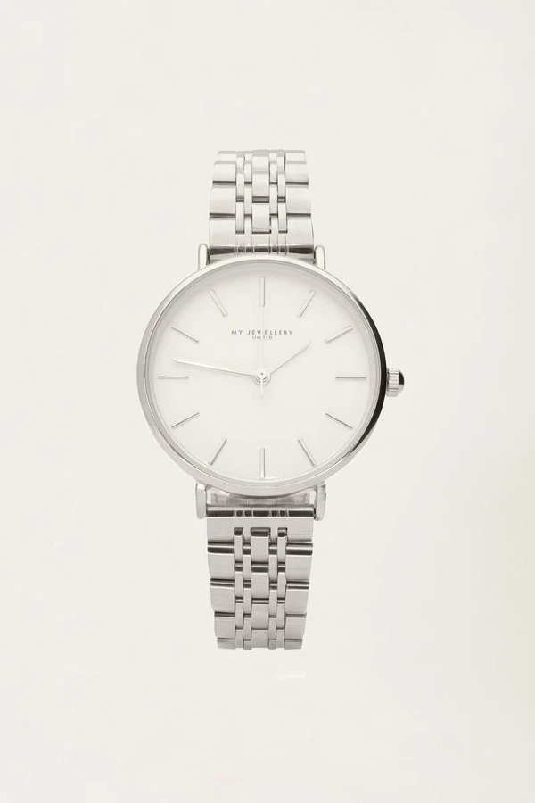 My Jewellery Horloge MJ06709 Zilver 1