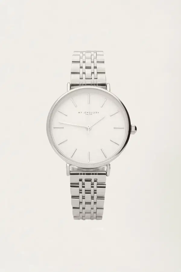 My Jewellery Horloge MJ06709 Zilver 1