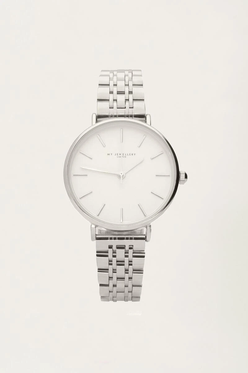 My Jewellery Horloge MJ06709 Zilver 1