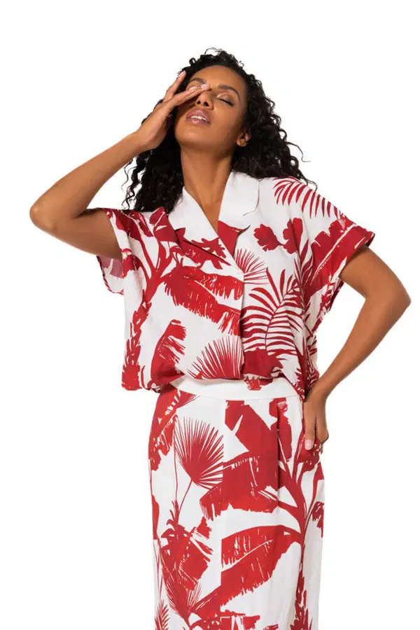 Caroline Biss Blouse 1690 Rood 1