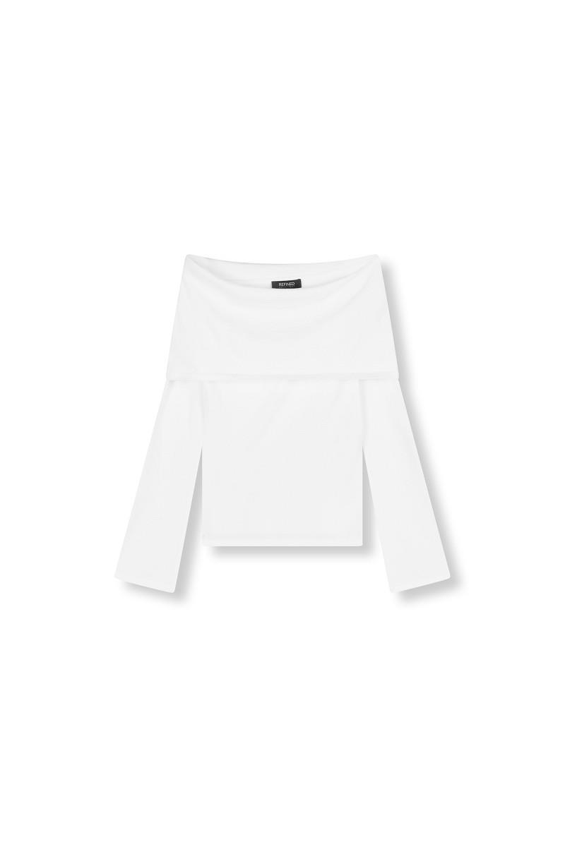 Refined Department Top Stefania Wit 2