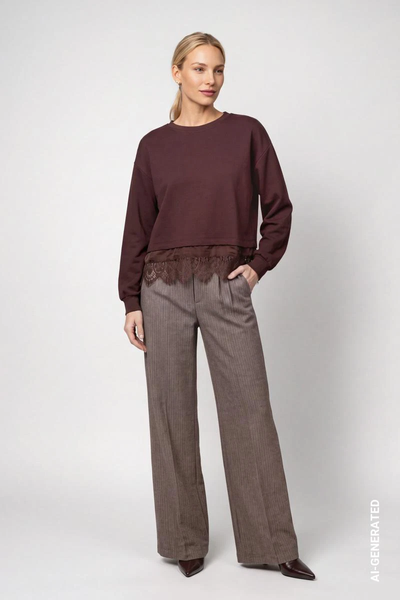 Monari Longsleeve 810588 Bruin 5