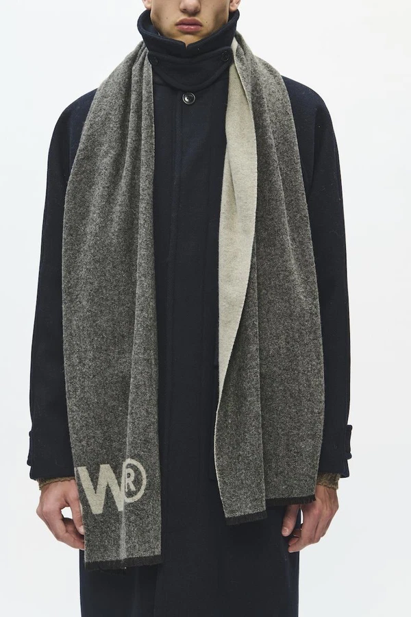 Wood Wood Sjaal Jackson Zwart 1
