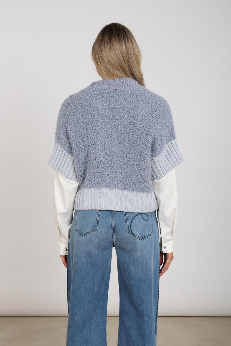 NUKUS Vest NKF05032 Blauw 2