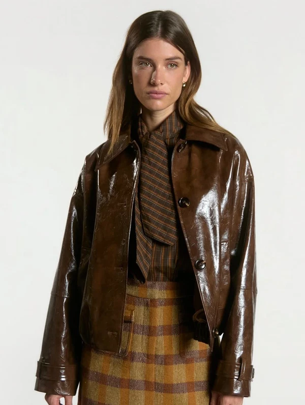 Aaiko Blazer Carice Bruin 1