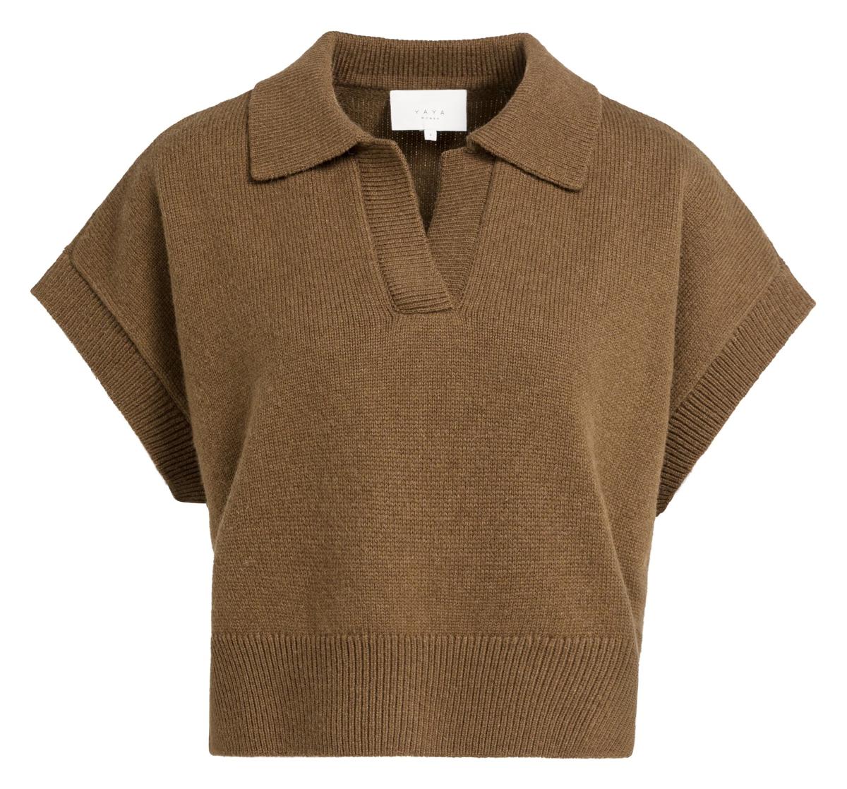 YAYA Trui 01-000617-608 Bruin 1