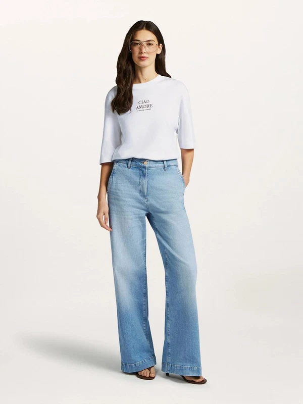 Beaumont Collectie T-Shirt Rowy Wit 1