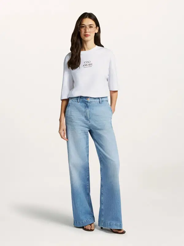 Beaumont Collectie T-Shirt Rowy Wit 1