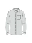 Law of the Sea Overshirt LAW-10480 Blauw 1