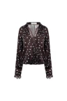 NUKUS Blouse NKF02157 Bruin 1