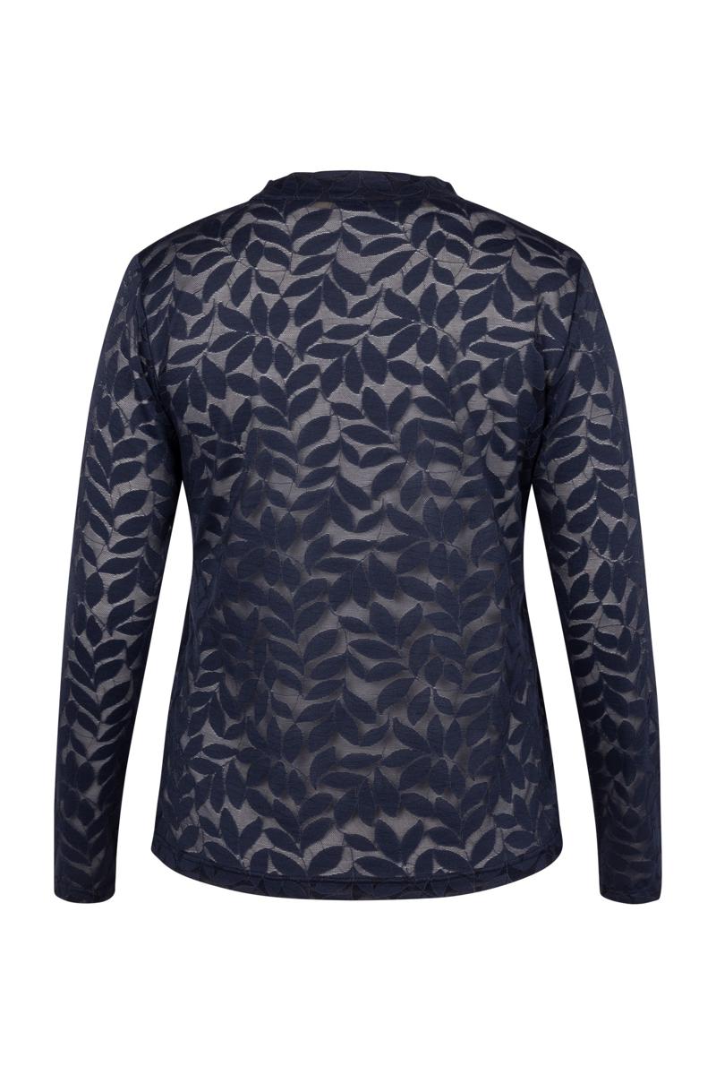 Studio Anneloes Longsleeve Reagan lace top Blauw 4