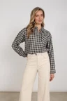 NUKUS Blouse NKF02261 Bruin 5