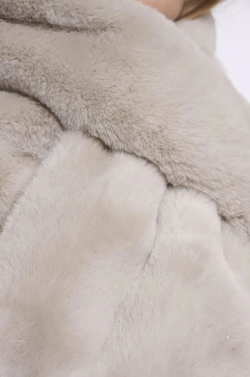 Rino & Pelle Sjaal Stip.7002612 Beige 3