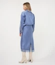 EsQualo Blouse W26.14700 Blauw 3