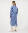 EsQualo Blouse W26.14700 Blauw 3