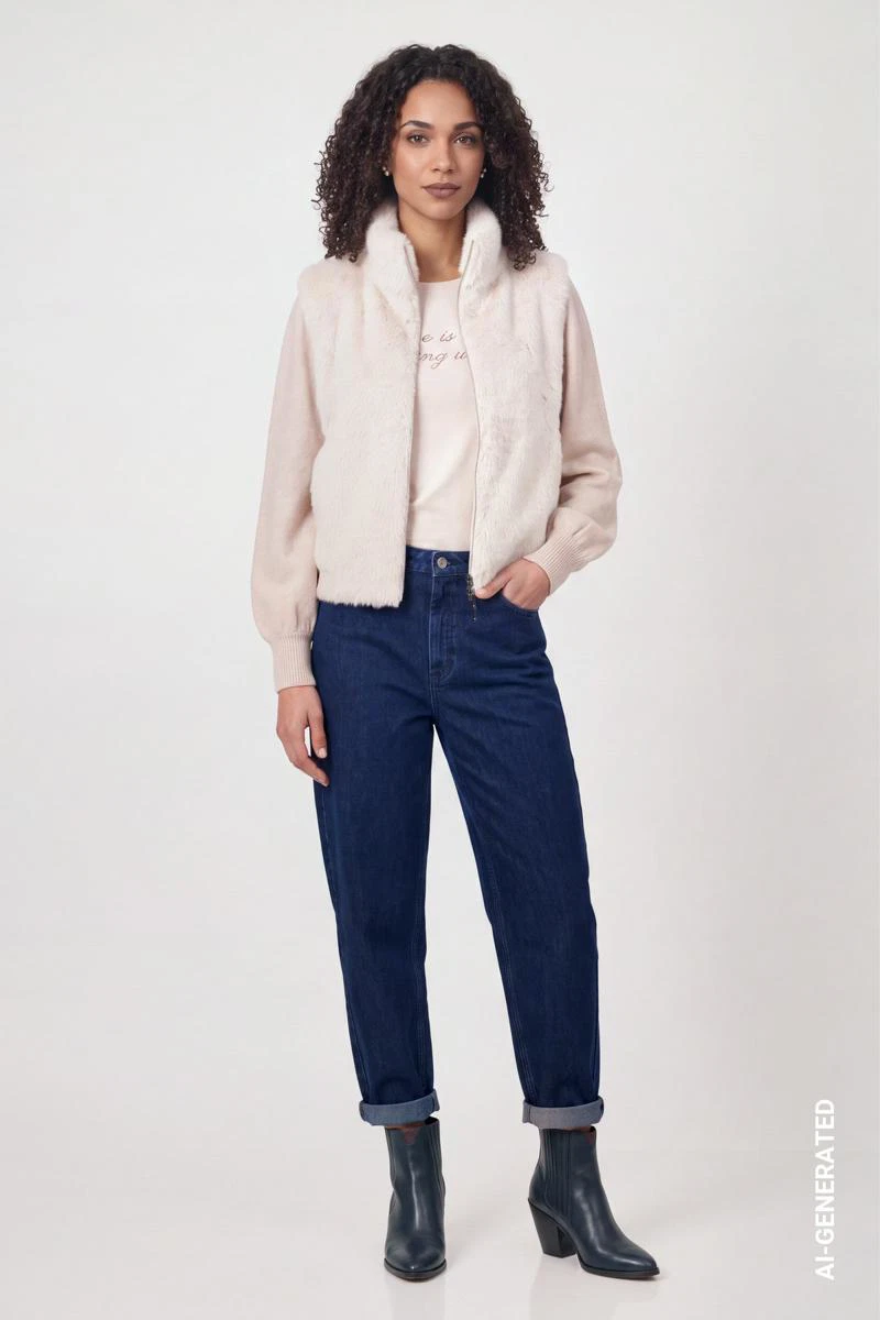 Monari Vest 810180 Off-White 4