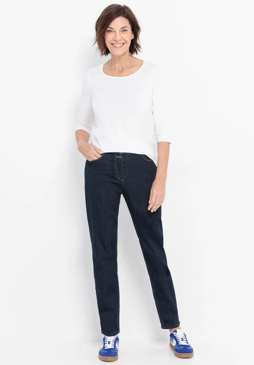 Bianca Pantalon 0805 Blauw 2
