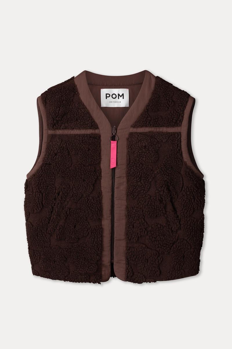 POM Amsterdam Bodywarmer SP9666 Bruin 1