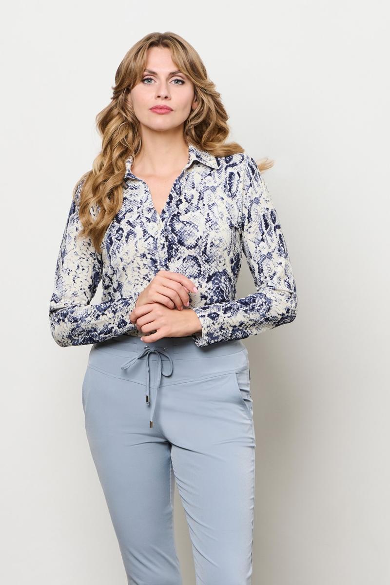 &Co Woman Blouse BL431 Blauw 6