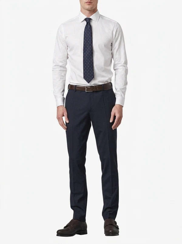 Meyer Pantalon Oslo 9-344 Blauw 1