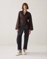 Summum Blouse 2s3517-12119 Bruin 4