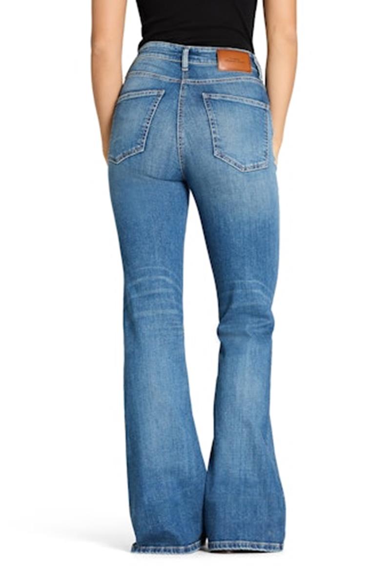 Cambio Jeans Fabienne Pocket Blauw 3