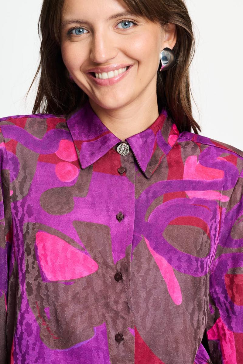 POM Amsterdam Blouse SP9729 Roze 4