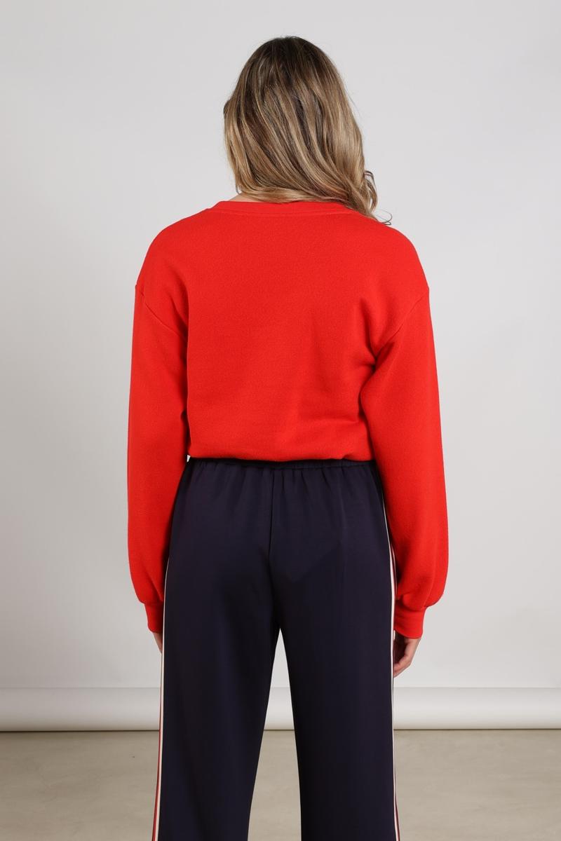 NUKUS Sweater Amalia Rood 3