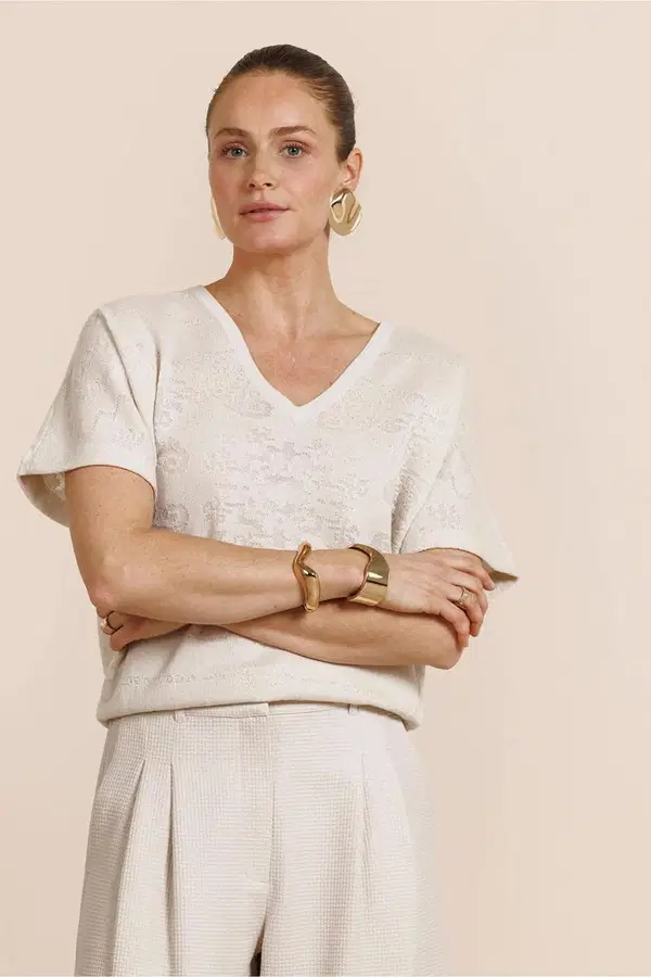 Studio Anneloes Trui Robin Paisley Off-White 1