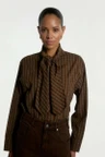 Aaiko Blouse Janesse Bruin 1