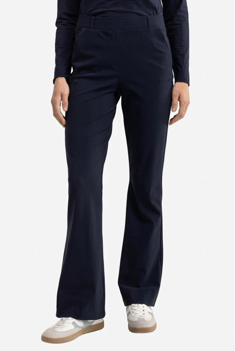 Studio Anneloes Pantalon Flair Bonded Blauw 1