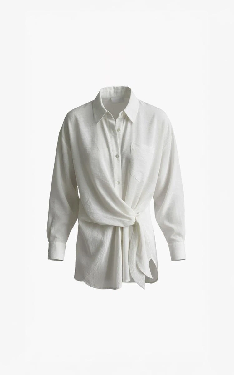 Aimée the Label Blouse Philou Wit 2