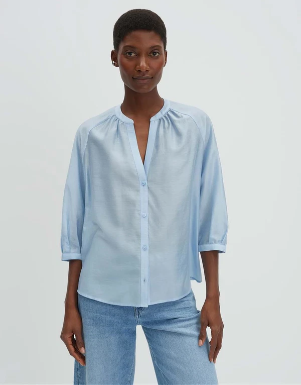 SOMEDAY Blouse Zamida Blauw 1