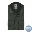 R2 Amsterdam R2 Overhemd NOS.WOOL.004/070 Groen 1