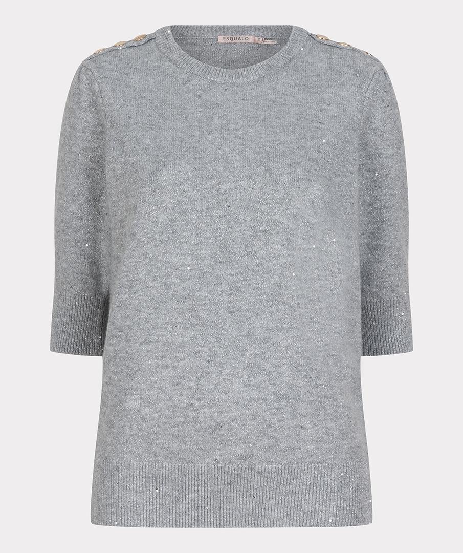 EsQualo Trui F25.27523 Zwart 2