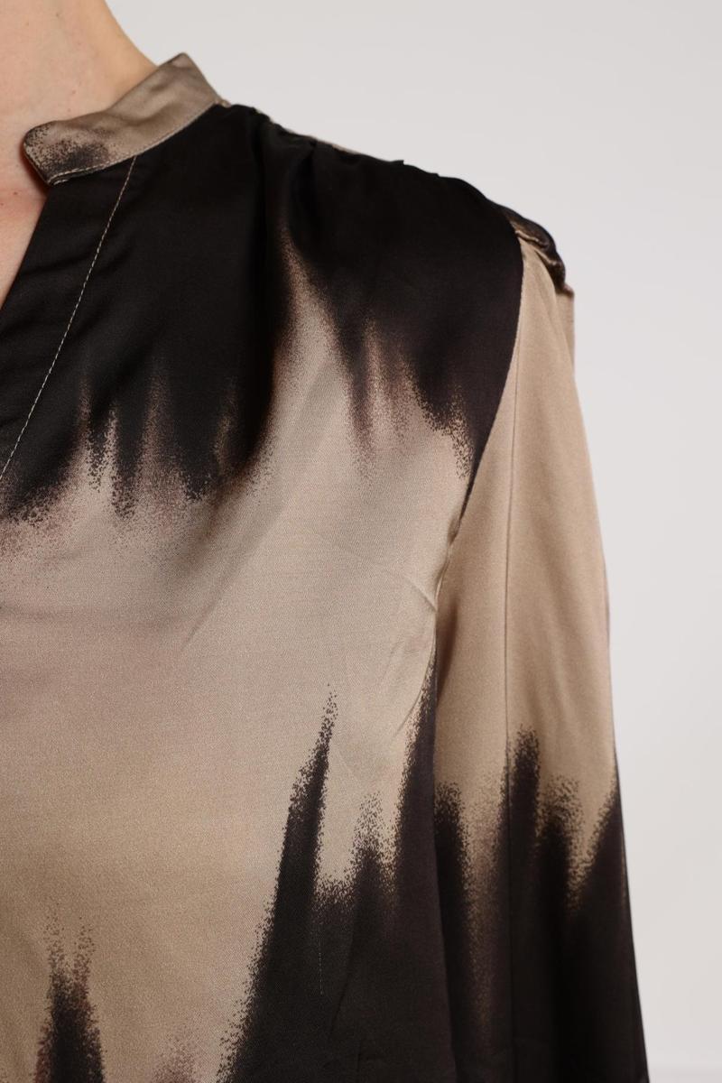 NUKUS Blouse NKF02074 Bruin 5