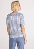 Frank Walder Blouse 716422 Blauw 3